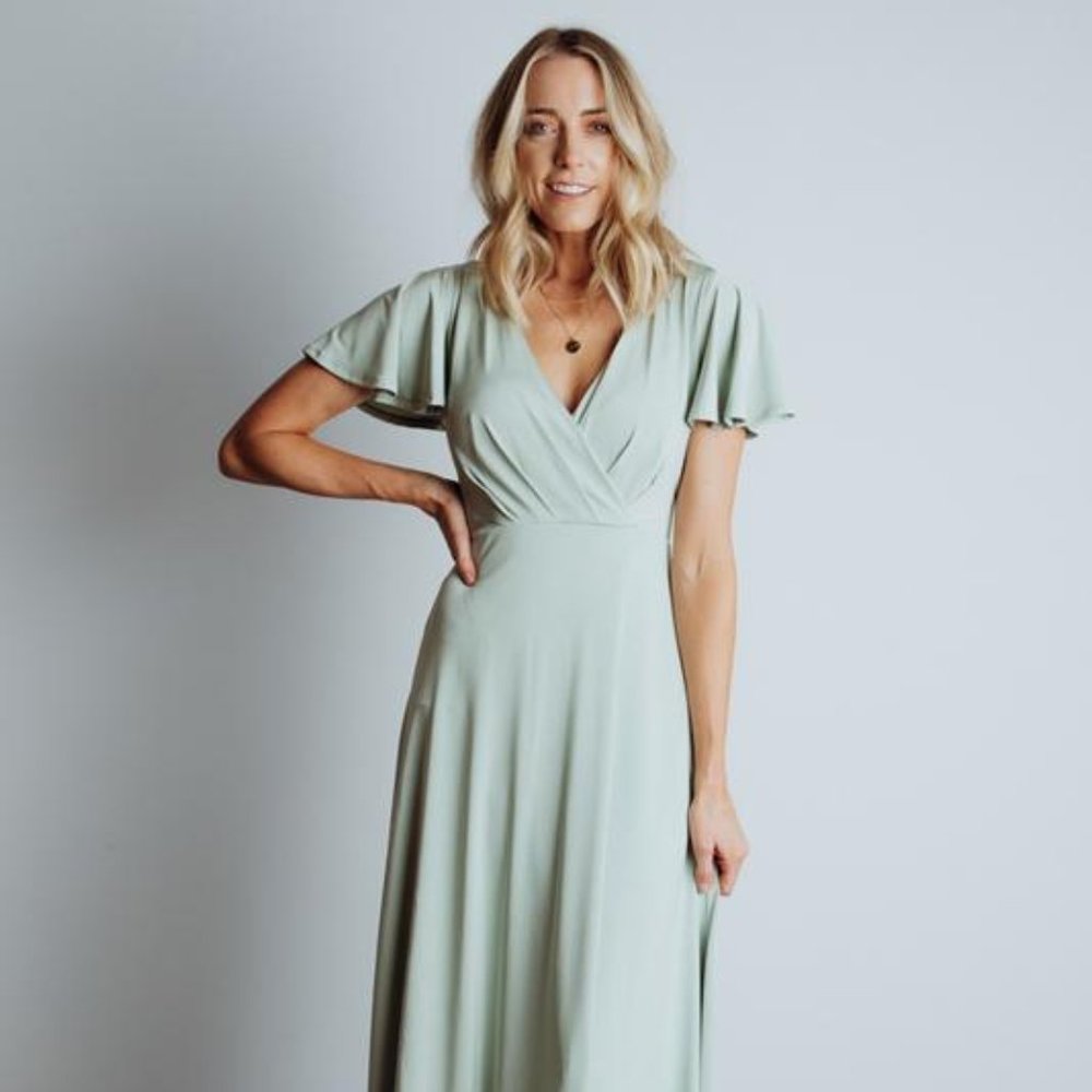 Baltic Born - Sage Maxi Dress